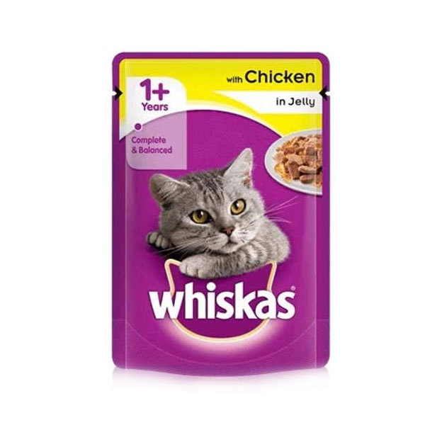 غذای پوچ گربه با طعم مرغ ویسکاس