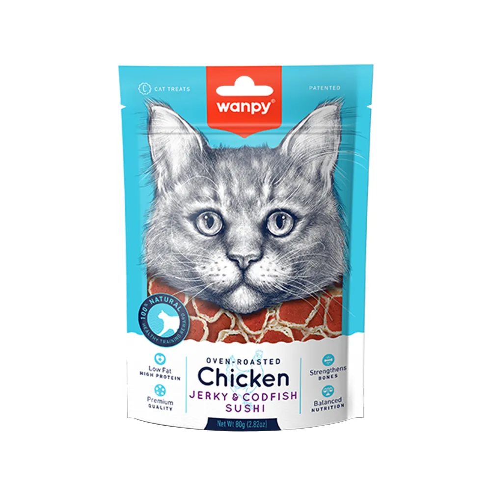 تشویقی-سوشی-مرغ-ونپی تشویقی سوشی مرغ ونپی